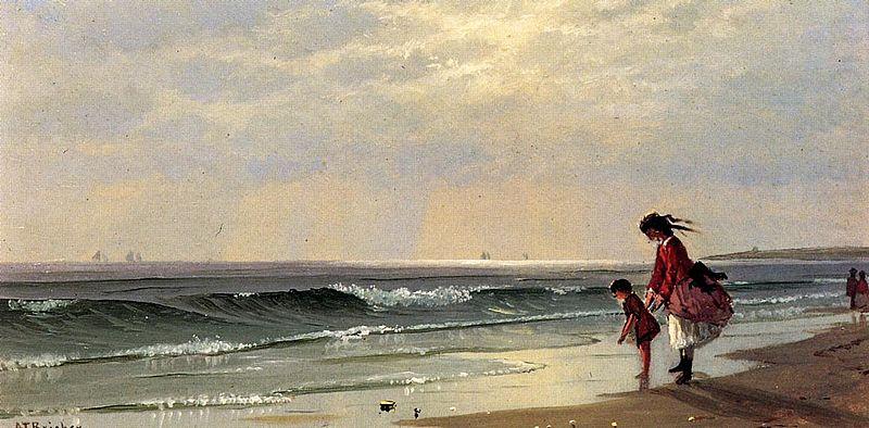 Alfred Thompson Bricher At the Shore china oil painting image